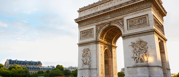 L'arc de triomphe (Paris)