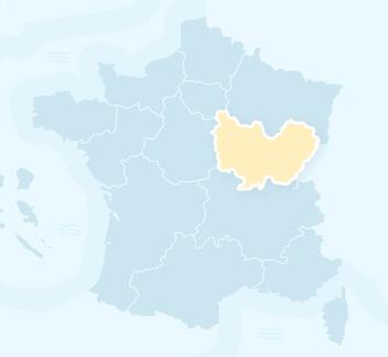 Emplacement Bourgogne Franche-Comté