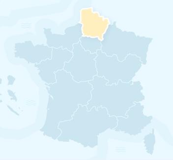 Emplacement Hauts de France
