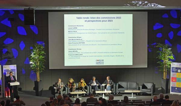 Assemblée générale du Forum 2023 au Centre international de Conférence de Sorbonne Université