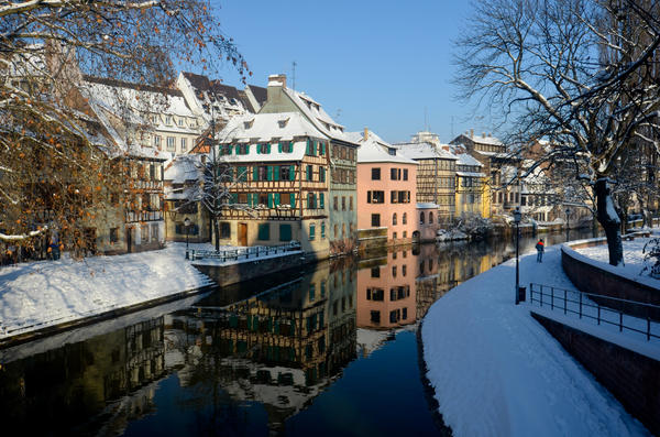 Strasbourg en hiver