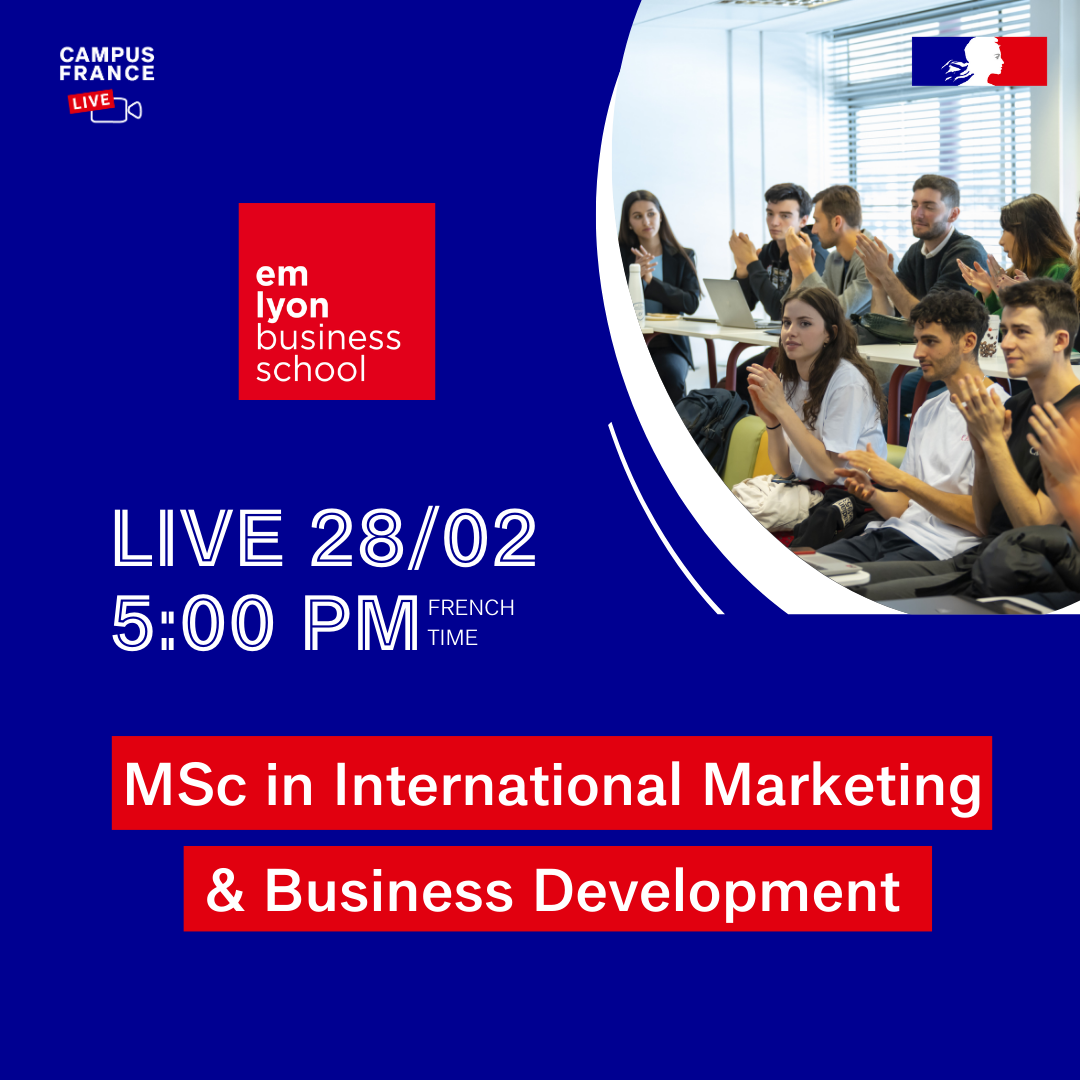 emlyon : Master of Science en Marketing International et Développement Commercial