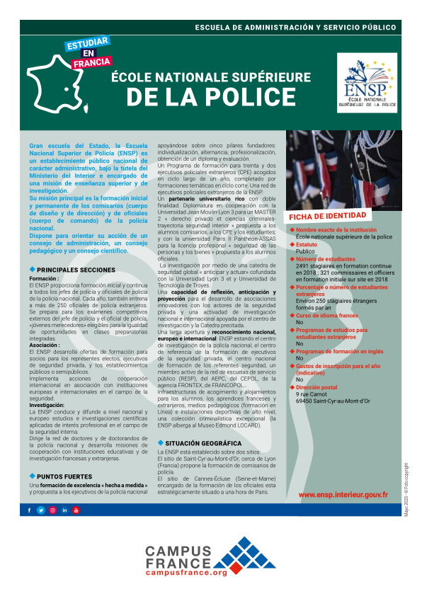 École Nationale Supérieure de la Police