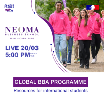 Campus France Live avec NEOMA