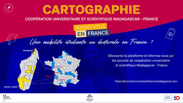 Cartographie universitaire et scientifique Madagascar – France