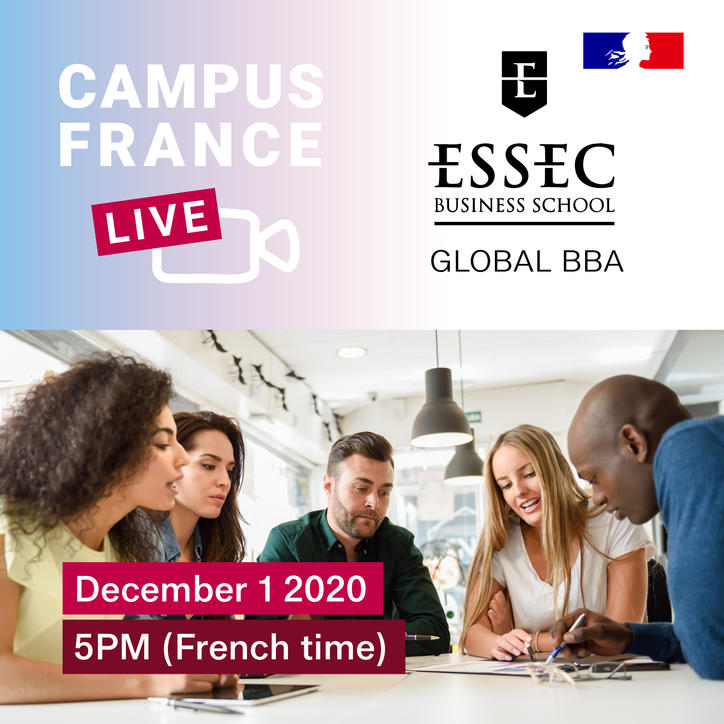 El Global BBA De La ESSEC En Campus France Live: El Replay | Campus France