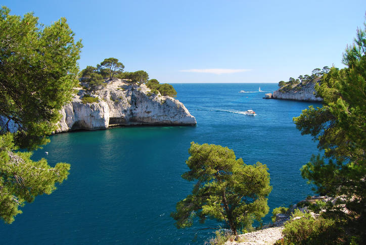 calanques marseille paysage