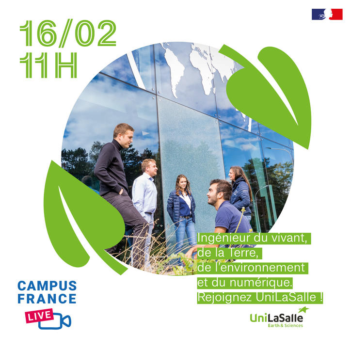 Campus France Live With UniLaSalle: New Replay | Campus France