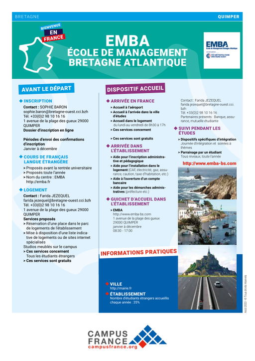 EMBA -Ecole de Management Bretagne Atlantique