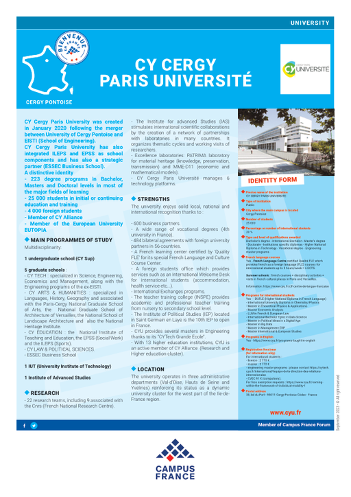 CY Cergy Paris Université